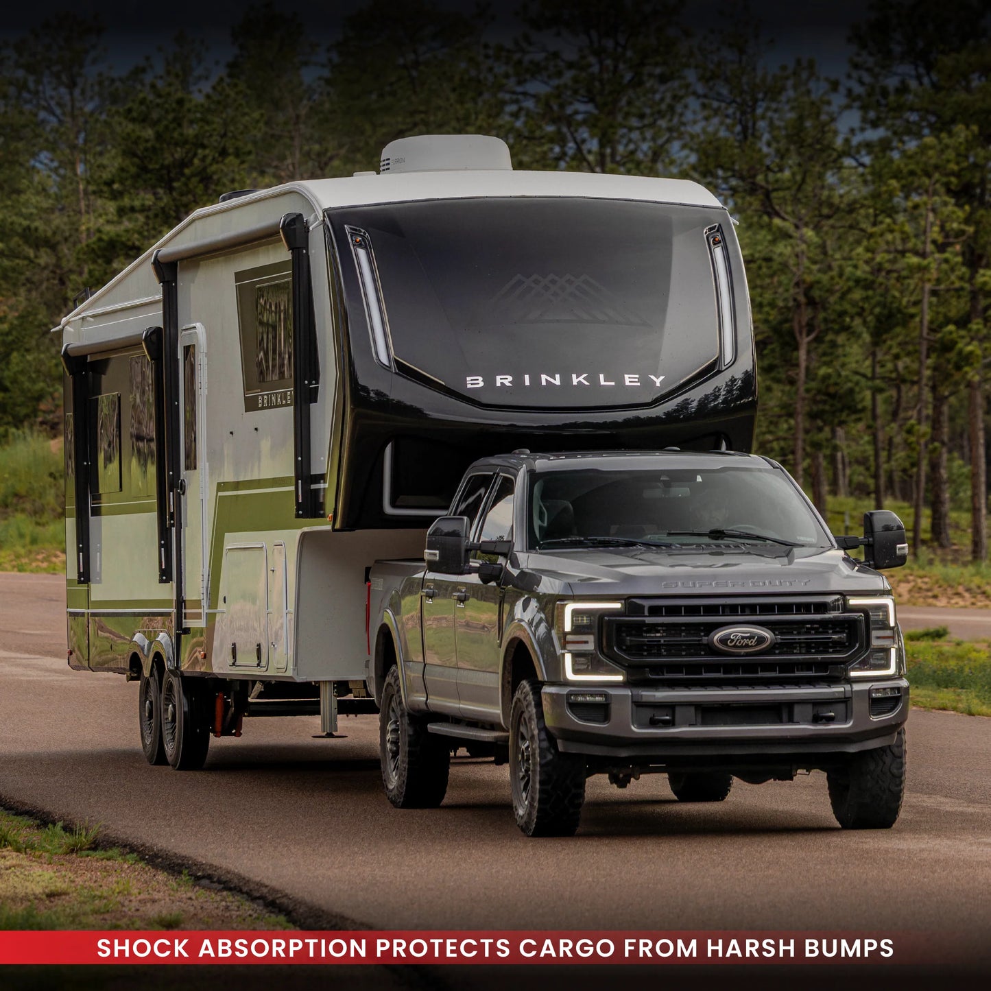 GEN-Y Hitch EXECUTIVE Fifth Wheel-to-Gooseneck (Torsion-Flex) Pin Box GH-8055AL Lippert 1621, 1621 HD, 1116, 1716 Frame Model