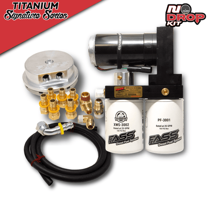FASS No-Drop Kit Titanium Series 140GPH Fuel System & Sump NDTSC15180F140G | 2020-2023 Duramax 6.6L L5P