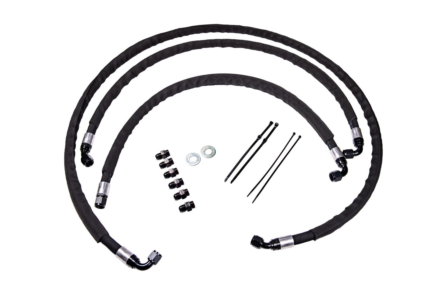 Fleece Performance Heavy Duty Transmission Cooler Lines FPE-TL-L5P-1719 | 2017-2019 Duramax 6.6L L5P