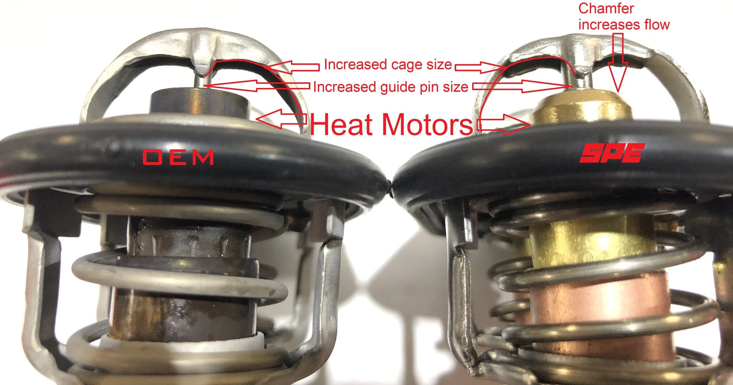 SPE Low Temp, High Flow Thermostat SPE-S100119 | 2017–2019 Powerstroke 6.7L