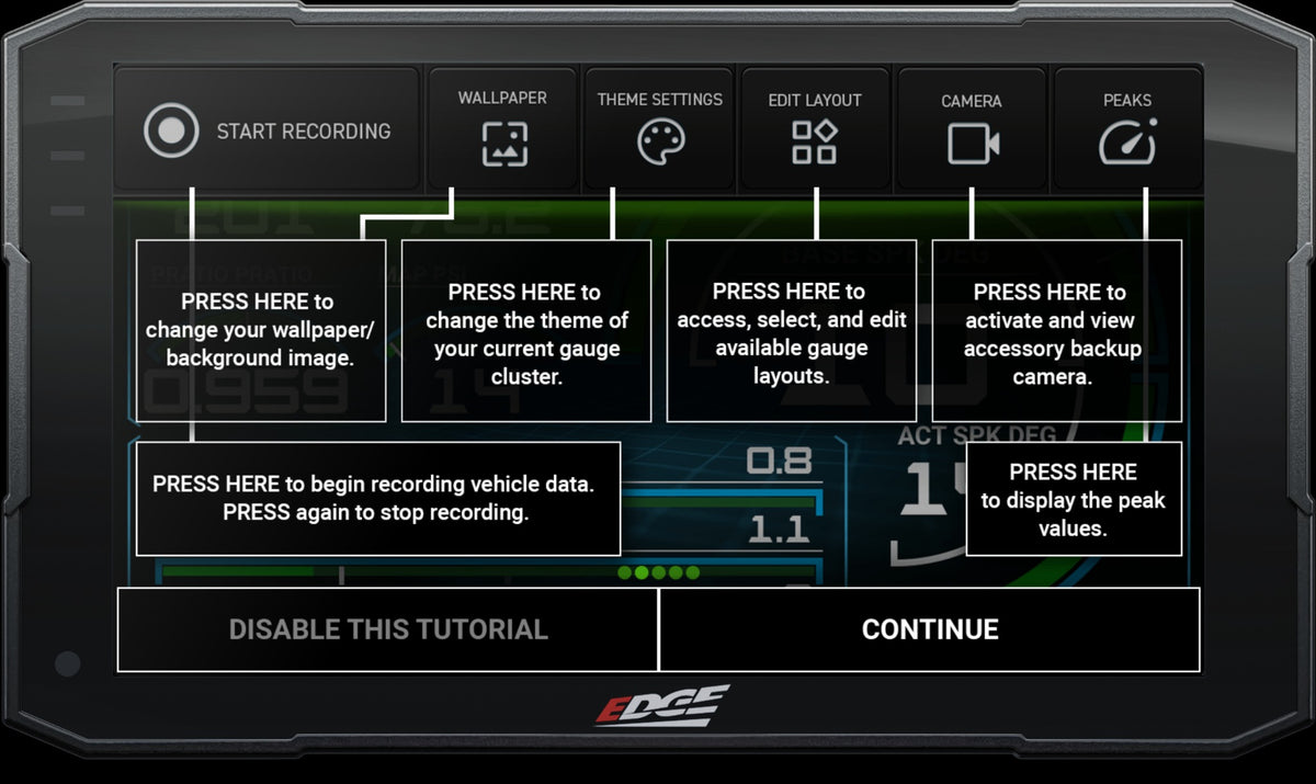 Edge Products Insight CTS4 Digital Gauge Monitor 84130-4 | Fits Most 1996+ OBDII Vehicles