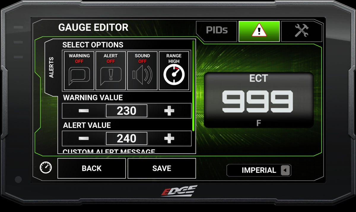 Edge Products Insight CTS4 Digital Gauge Monitor 84130-4 | Fits Most 1996+ OBDII Vehicles